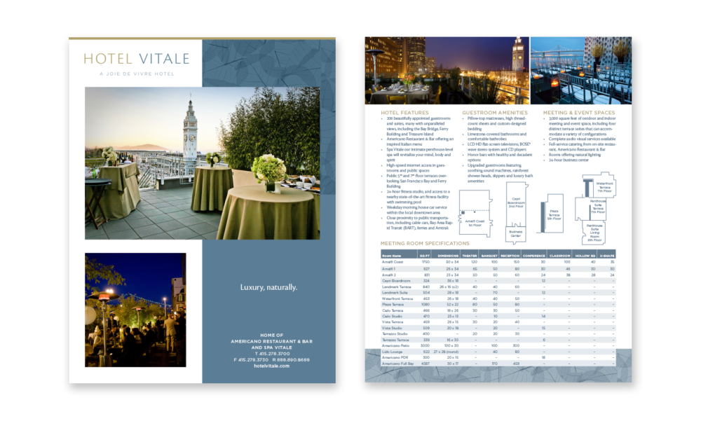 Collateral: Sales Sheet