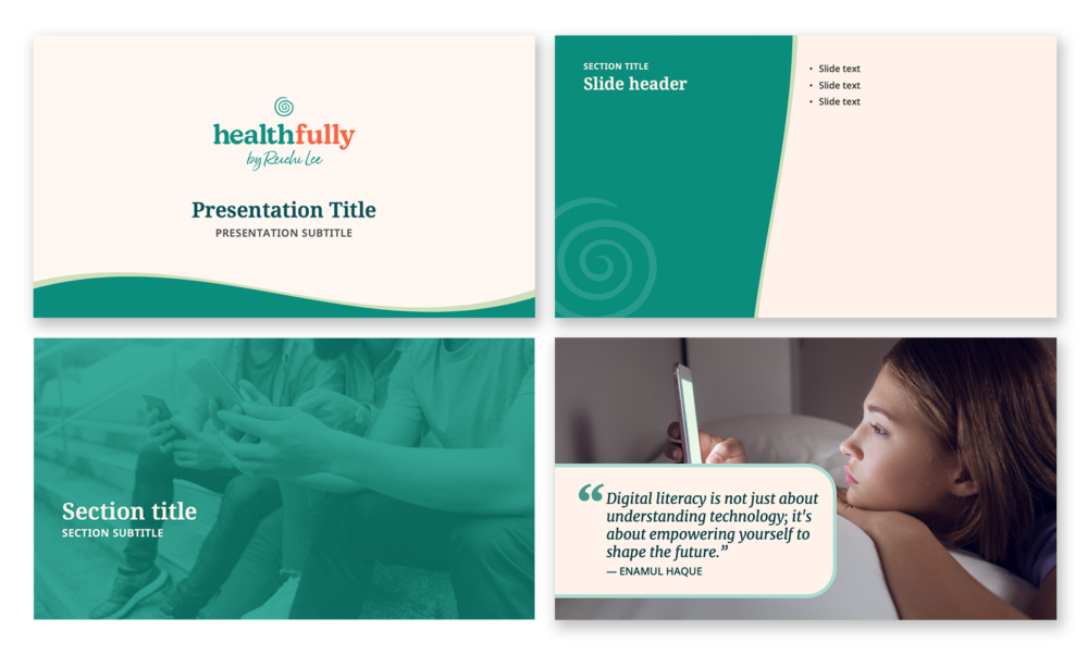 Presentation: Onscreen Template